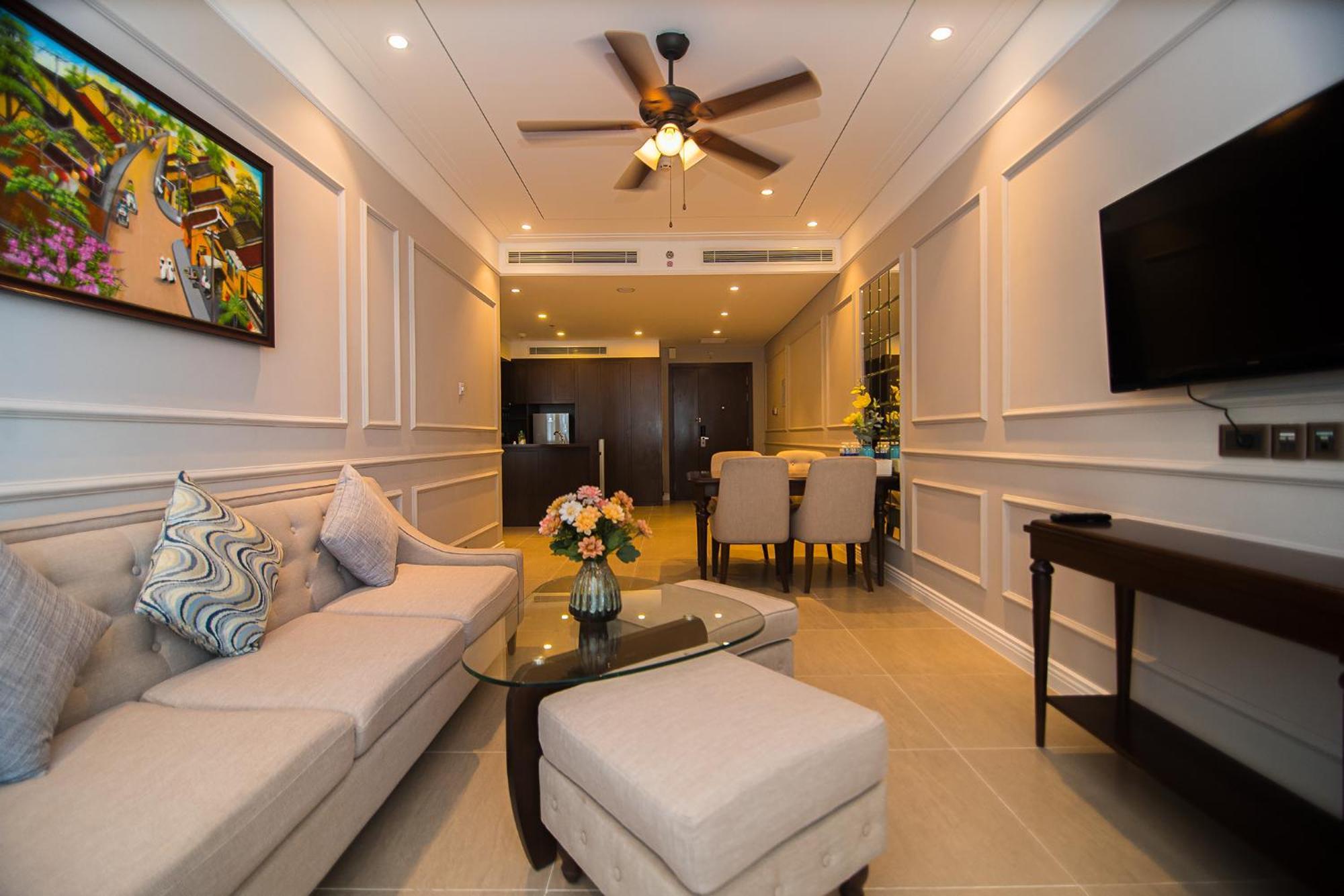 Luxury Apt Opposite Mykhe Beach Da Nang Exterior foto