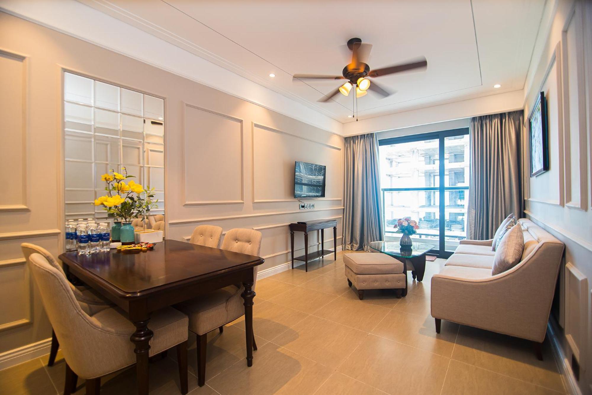 Luxury Apt Opposite Mykhe Beach Da Nang Exterior foto