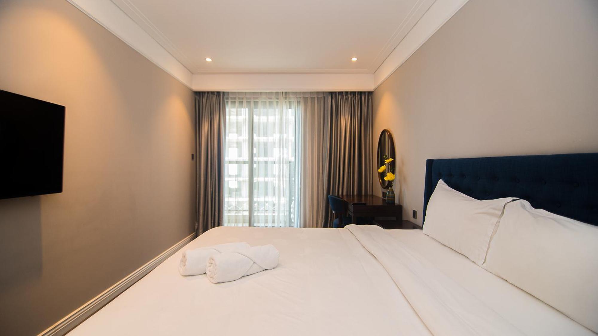 Luxury Apt Opposite Mykhe Beach Da Nang Exterior foto
